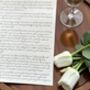 Handwritten Vintage Scroll With Twine And Red Wax Seal, thumbnail 7 of 8