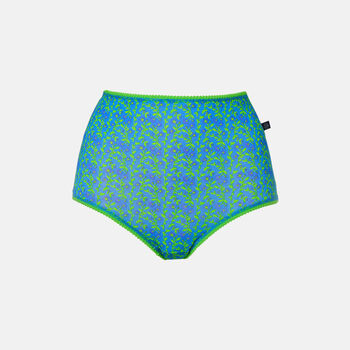 Women's 'Boom Bloom!' Four Pack Bamboo Full Briefs, 2 of 12