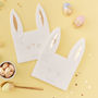 Easter Bunting Shaped Foiled Paper Napkins Pack Of 16, thumbnail 1 of 3