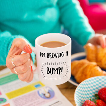 'Brewing A Bump' Mug Set, 3 of 5