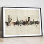 Bedford Skyline Cityscape Art Print, thumbnail 12 of 12