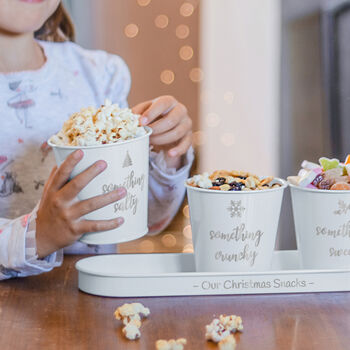 Personalised Christmas Snack Pots, 3 of 6