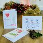 Personalised Christmas Card Sets With Child's Drawing, thumbnail 8 of 9