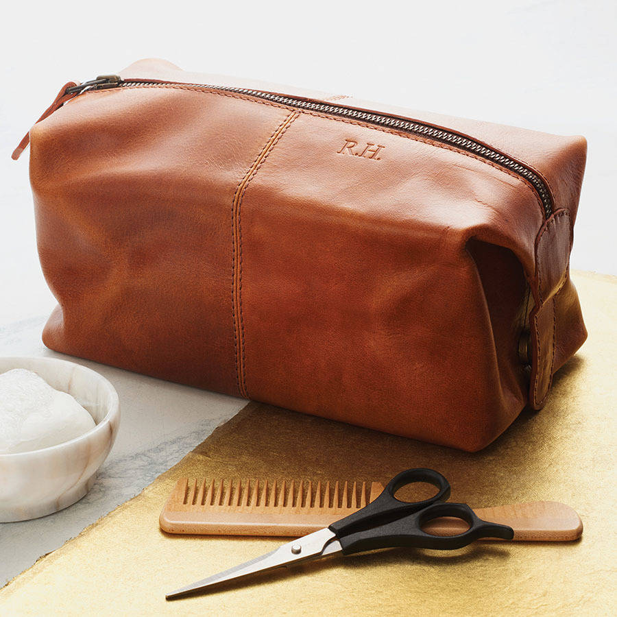 Leather Wash Bag By Vida Vida Notonthehighstreet