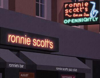 Personalised Ronnie Scotts Nightclub Poster, 4 of 7