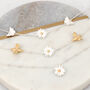Personalised Silver And Gold Plated Daisy Bracelets, thumbnail 1 of 6