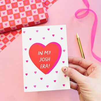 Personalised Taylor Swift Inspired Valentine's Day Card, 3 of 4