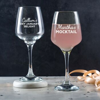 Personalised Engraved Glass, Custom Cocktail Glass Gift For Friends, 8 of 10