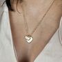 Gold Vermeil Plated Anniversary Gift Necklace For Wife, thumbnail 2 of 6