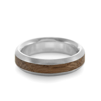 Wood Ring Native Mid Oval, 2 of 4