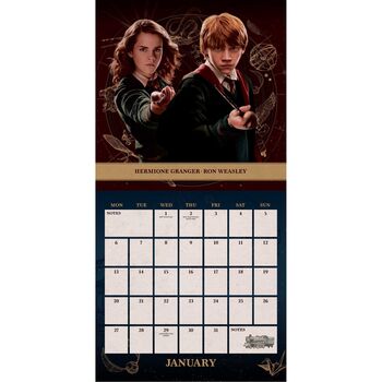 Official Harry Potter 2025 Calendar, 2 of 4