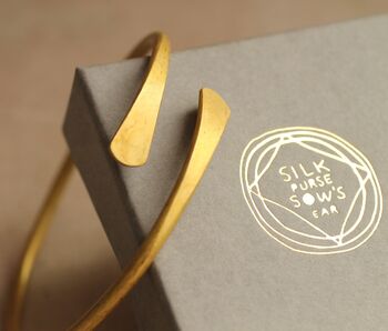 Brass Wrap Bracelet, 3 of 10