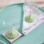 Set Of Two Mint Stemed Coupe Twirl Glasses, thumbnail 8 of 8
