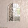 French Window Mirror Large Wall Mounted White Shutter, thumbnail 5 of 6