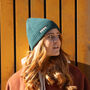 Personalised Embroidered Beanie Hat, thumbnail 3 of 12