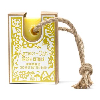 Fresh Citrus Soap On A Rope, 2 of 4