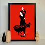 Flamenco Dancer Print, thumbnail 1 of 8
