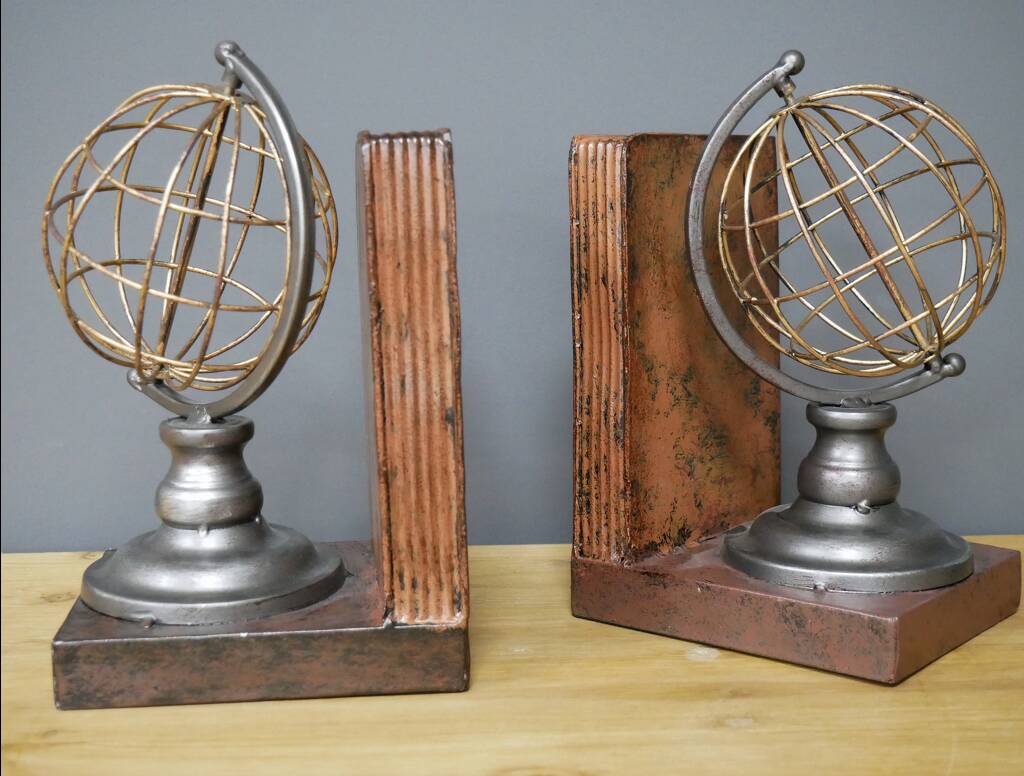Globe Book Ends, 1 of 3