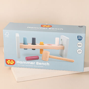 Personalised Hammer Bench Toy, 4 of 4