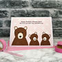 'Mummy Bear' Personalised Birthday Card, thumbnail 2 of 6