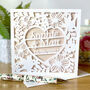 Personalised Wedding Day Or First Anniversary Card, thumbnail 2 of 3