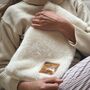 Personalised Sheepskin Hot Water Bottle Cover, thumbnail 6 of 10