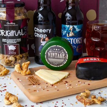 Dad’s Luxury Beer And Cheese Gift Hamper, 4 of 7