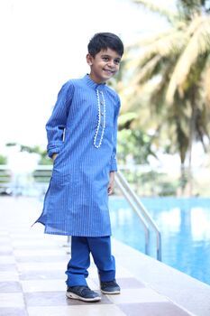 Boys Regal Majesty Kurta Set, 3 of 3