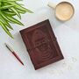 Indra Buddha Leather Journal, thumbnail 1 of 9