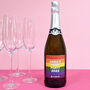 Personalised Pride Party Prosecco And Playlist, thumbnail 1 of 2