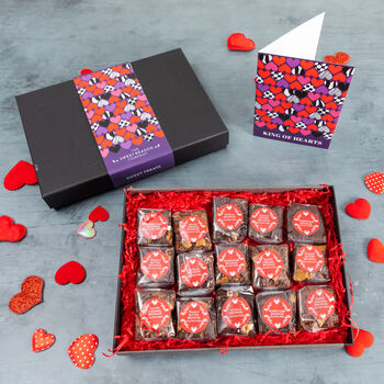 King Of Hearts' Gluten Free Indulgent Brownie Gift, 3 of 4