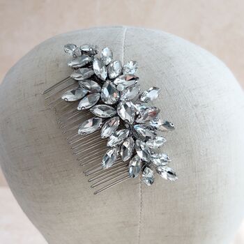 Clear Crystal Hair Comb, 5 of 6