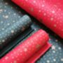 Golden Stars Eco Friendly Mulberry Wrapping Paper, thumbnail 2 of 2