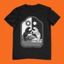 Mens Bear Sun And Moon Design T Shirt, thumbnail 5 of 7