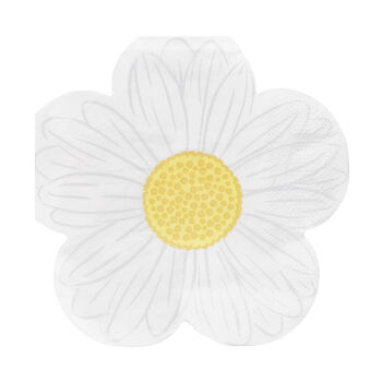 Daisy Party Paper Napkins X 20, 3 of 3
