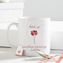 Personalised Love Is Valentines Mug, thumbnail 1 of 2