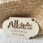 Christmas Eve Box Plaque Personalised Crate Sign, thumbnail 4 of 11