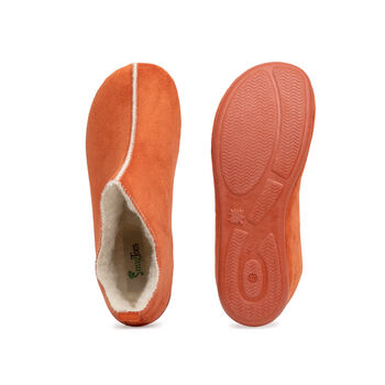 Snugtoes Light Weight Pixie Boot Slippers For Women Orange, 4 of 5