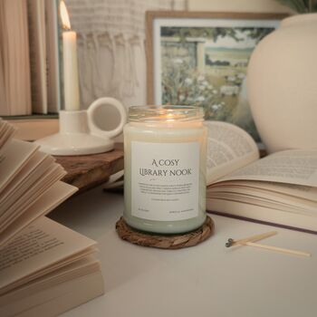 Cosy Library Nook Candle, 3 of 3
