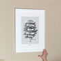 Personalised Vintage Drawing Family Tree, thumbnail 1 of 3