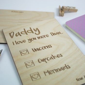 Personalised Wooden Postcard, 5 of 5
