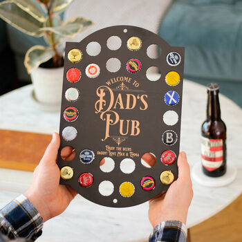 Personalised Pub Sign Beer Bottle Collector Gift, 4 of 6