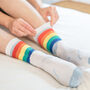 Organic Rainbow Socks, thumbnail 1 of 2