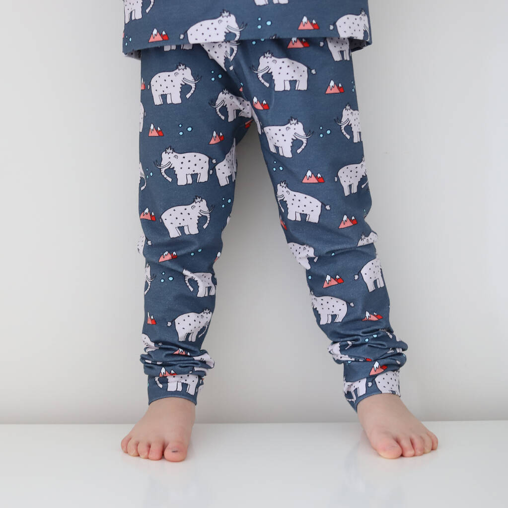 Boy's 'Mammoth Print' Baby And Toddler Leggings By Milly'O