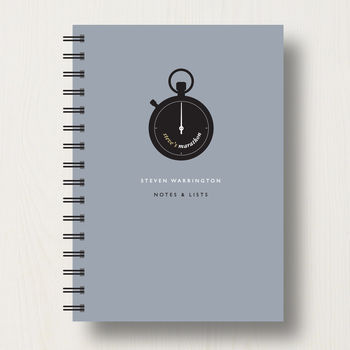 Personalised Running Lover's Journal Or Notebook, 10 of 10