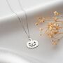 Sterling Silver Pumpkin Necklace, thumbnail 1 of 7