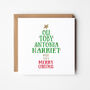 Christmas Name Tree Christmas Cards Single Or 10 Pack, thumbnail 2 of 2