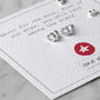 Cut Out Star Sterling Silver Stud Earrings, thumbnail 1 of 7