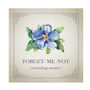 Forget Me Not Wreath Solid Silver Pendant, thumbnail 5 of 6