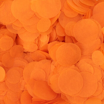 Orange Wedding Confetti | Biodegradable Paper Confetti, 2 of 7